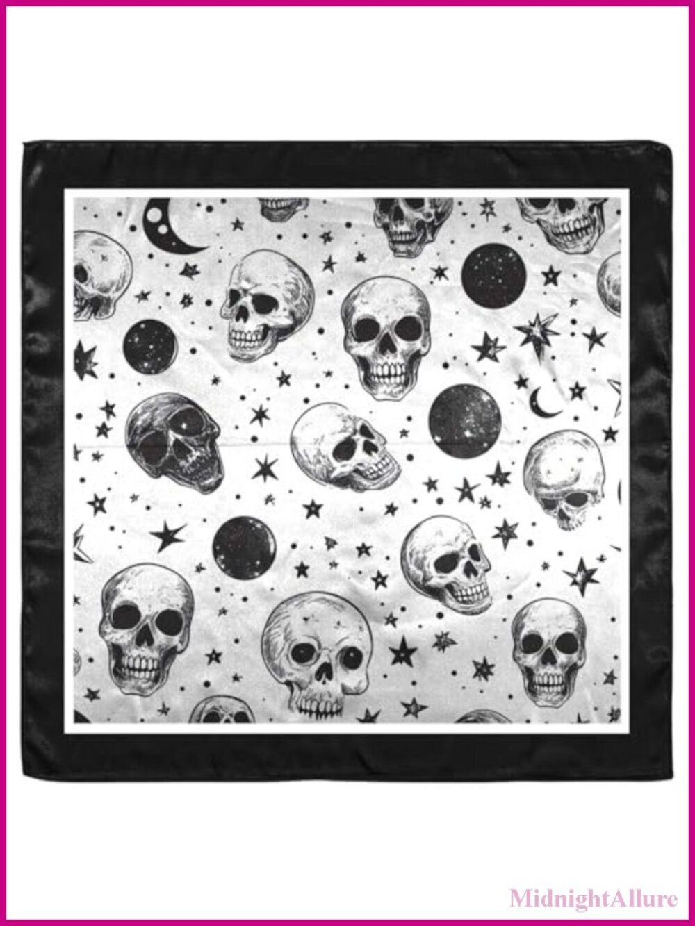 Polyester Satin Silk Feeling Scarf 27.5in Square Hair Wrap Bandana